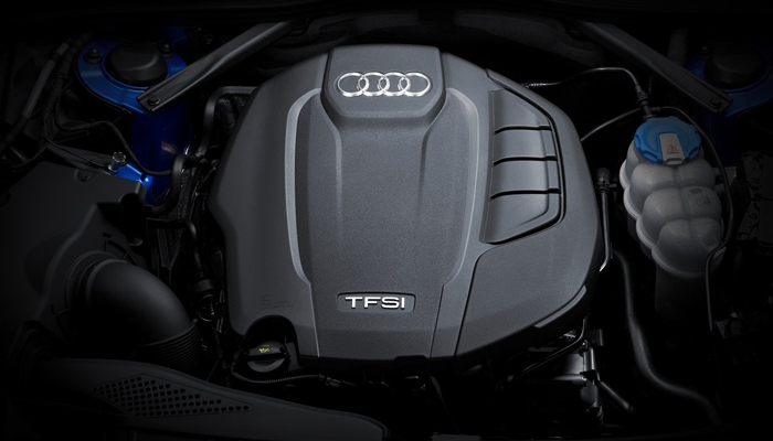 Audi-A4-Engine